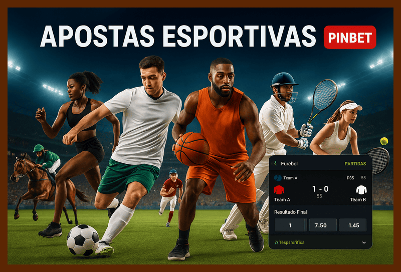 Aposte em apostas esportivas no cassino online PINBET